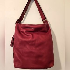 Coach Legacy Duffle Wine Burgundy Hobo Bag